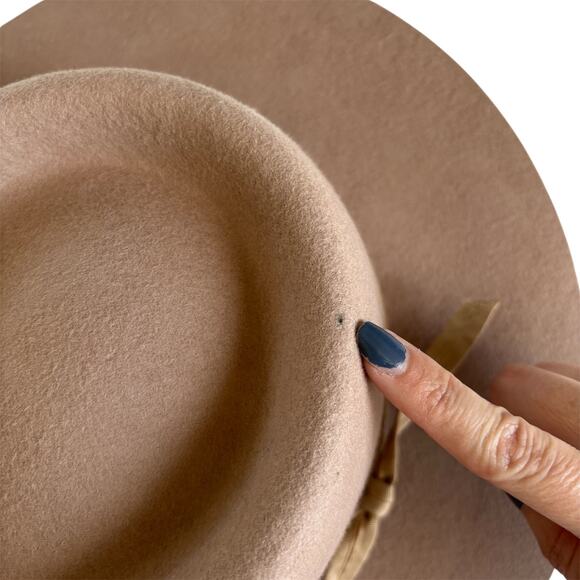 Lack of Color Zulu Tan Brown Australian Wool Wide Brim Fedora Hat - Picture 3 of 7